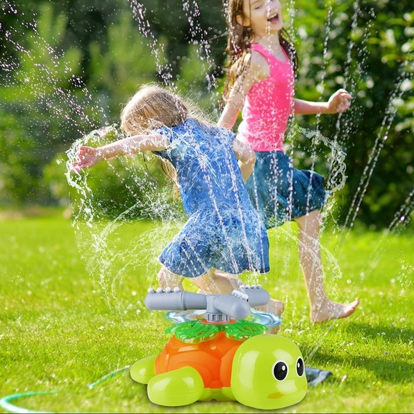 NEW SPLASH Turtle Water Outdoor Yard Sprinkler - Picture 4 of 6